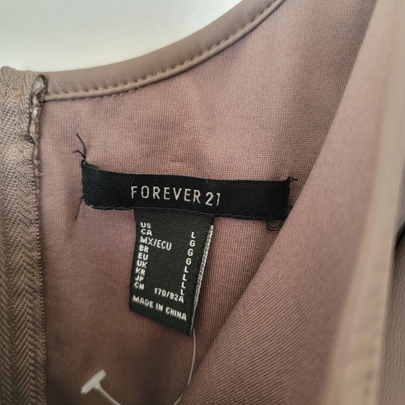 Women's Brown Corset Top - Picture 4 of 8